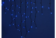 Бахрома светодиодная uld-b3010-200/tbk Blue ip67 с эффектом мерцания 3м 200 светодиодов черный провод Uniel