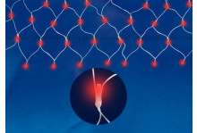 Сетка светодиодная uld-n2520-240/dta 2,5х2,0м с контроллером 240 светодиодов красных провод прозрачный ip20 Uniel