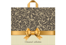 Пакет петлевой Бежевый узор Тико