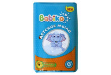 Мыло туалетное детское 90гр экстракт календулы Babiko
