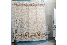 Штора для ванн 180х200 Motives бежевый полиэстер Миранда