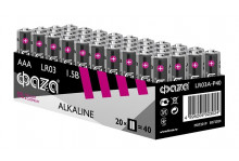 Батарейка Фаzа LR03 pack-40 alkaline