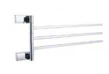 Полотенцедержатель 3 рога 340мм Haiba hb8813