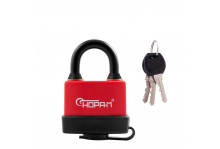 Замок навесной всепогодный ЗНВ-700-50 (58 мм), автоматическое запирание, 3 ключа, Нора-М