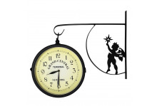 Часы садовые двухсторонние Репка