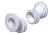 Манжета для унитаза жесткая эксц 40мм