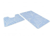 Набор ковриков Shahintex Актив Icarpet 50*80+50*40 001 голубой 11