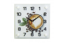 Часы настенные 2525-004 (25х25) Кофе и зерна 21Век