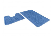 Набор ковриков Shahintex Актив Icarpet 50*80+50*40 003 синий 56