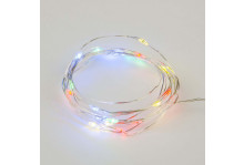 Гирлянда светодиодная UDL-S0500-050/DTB/3AA на батар заа роса 5М 50светод RGB свет пульт IP20 UNIEL