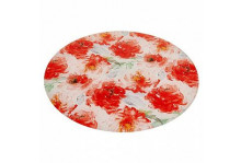 Блюдо стекло вращающееся для сервировки Акварель 32СМ (12) DL