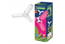 Лампа светодиодная для растений 24W LED-P65-24W/SPSB/E27P3 PLP32WH форма Р лепестковая матовая UNIEL