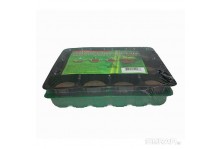 Минипарник PARK 12ячеек 1вставки с торфяными таблетками 205*170*60 Рыжий кот