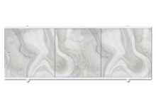 Экран для ванн  PREMIUM COLLECTION 1.68 серая дымка селенит новинка Метакам