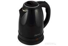 Чайник электрический 1.8л 1500вт диск нерж ст черн 6753 Homestar