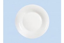 Тарелка фарфор плоская круг 200 белье Китай