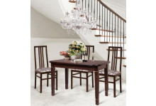 Стол обеденный МД-44130-04.2 цвет венге массив 1080/1445Х750Х705 Ельск