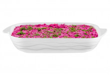 Блюдо фарфор шубница Айсберг волны 1000мл Элан