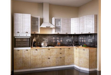 Фасад Вестерн 600 стол рабочий под встроенную технику с ящиком ель умбра МДФ Calpe