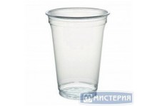 Стакан 0,5л шейкер Пэт 95*152 прозрачный Мистерия