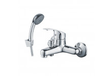 Смеситель для ванн DR71035 однорукий с коротким изливом хром Decoroom