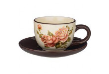 Набор керамика чайный 2пр 220мл Корейская роза А-М