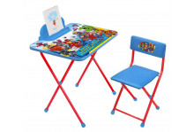 Комплект детский Д2М2 Marvel 2 - Мстители 2 (стол 570 + стул мягкий моющийся + пенал) Ника