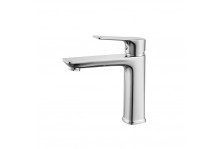 Смеситель для умывальника, хром,  ROSSINKA