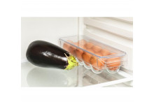 Контейнер для яиц с1 с2 для холодильника с крышкой прозрачный 300*100*75  М-Пластика