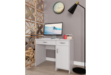 Стол письменный Дебют-1 анкор светлый кромка анкор темный 950х734х600 Меридиан