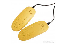 Сушилка для обуви 12вт керам нагр пластик 16,7Х6,5Х2см блистер желт Homestar