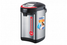Чайник-термос электрический 4.0л 850вт (термопот) черный Centek