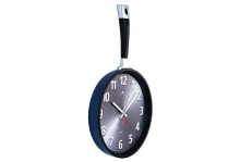 Часы настенные 2543-003 (25Х43) сковорода корпус синий с черн Рубин 