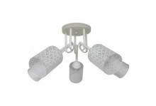 Люстра 5л E27 макс 5Х60вт НПБ 01-5Х60-136 Джаз 151 бел Элетех