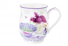 Кружка фарфор 350 Лаванда Элан