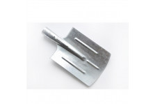 Лопата ЛКП цинк 2,00 мм без черенка, с ребрами жесткости, Союз-АС