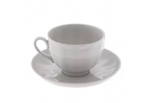 Пара фарфор 275мл гранатовый белая Дулевский фарфор