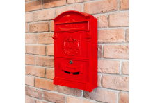 Ящик почтовый резиденция красный №4010