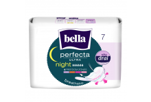 Прокладки гигиенические впитывающие bella perfecta ultra night 7шт silky drai Белла