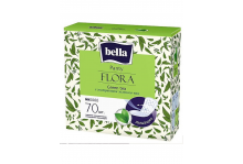 Прокладки гигиенические ежедневные Bella Panty flora Green tea 70шт Белла
