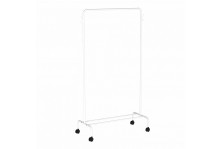 Вешалка раздевалка-перекладина Радуга-2 на колесах белая, ЗМИ