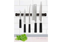 Набор ножей 5 предметов + магнит Asia Borner