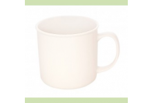 Кружка фарфор 390мл Эмаль белая МФК