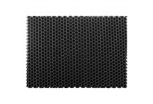 Универсальный ковер "Соты" 40*80 (1,1 см, черный) (20)