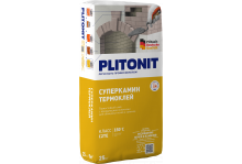 Термоклей  25кг Plitonit суперкамин для облицовки печей и каминов