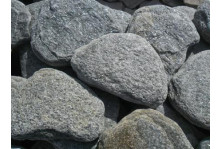 Камень серый кварцит д/сауны 20кг обвалованный Екб