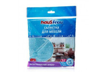 Салфетка для уборки haus frau 30*30 микрофибра для мебели Atmix
