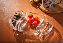 Набор стекло салатников составных Versay 3шт Иран