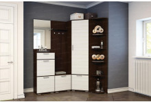 Прихожая Ника З 500 Зеркало венге сосна лоредо Эра