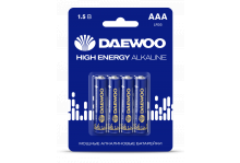 Батарейка daewoo lr03 high energy alkaline 2021 bl-4
